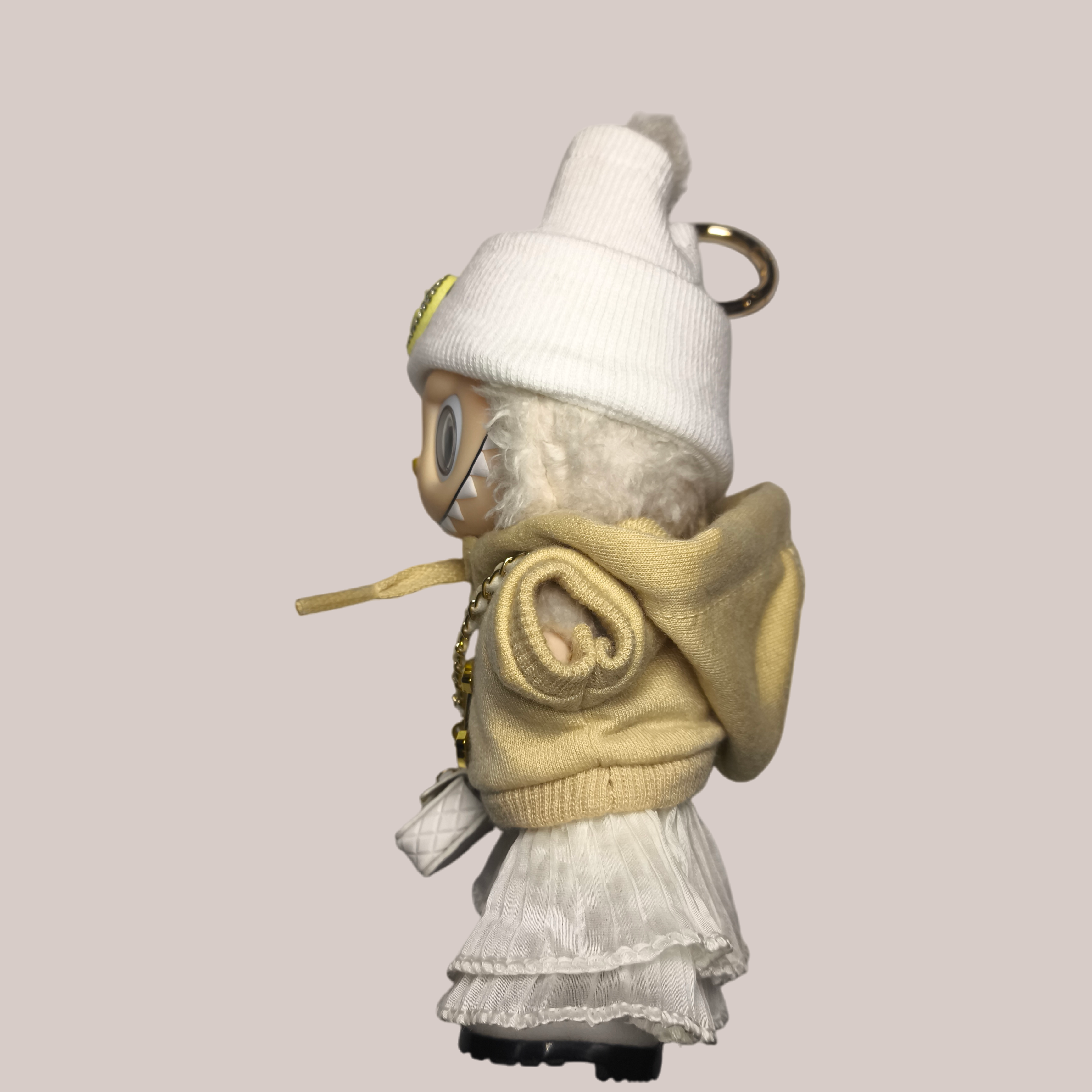 CC-Embellished Luxury Doll Outfit Set