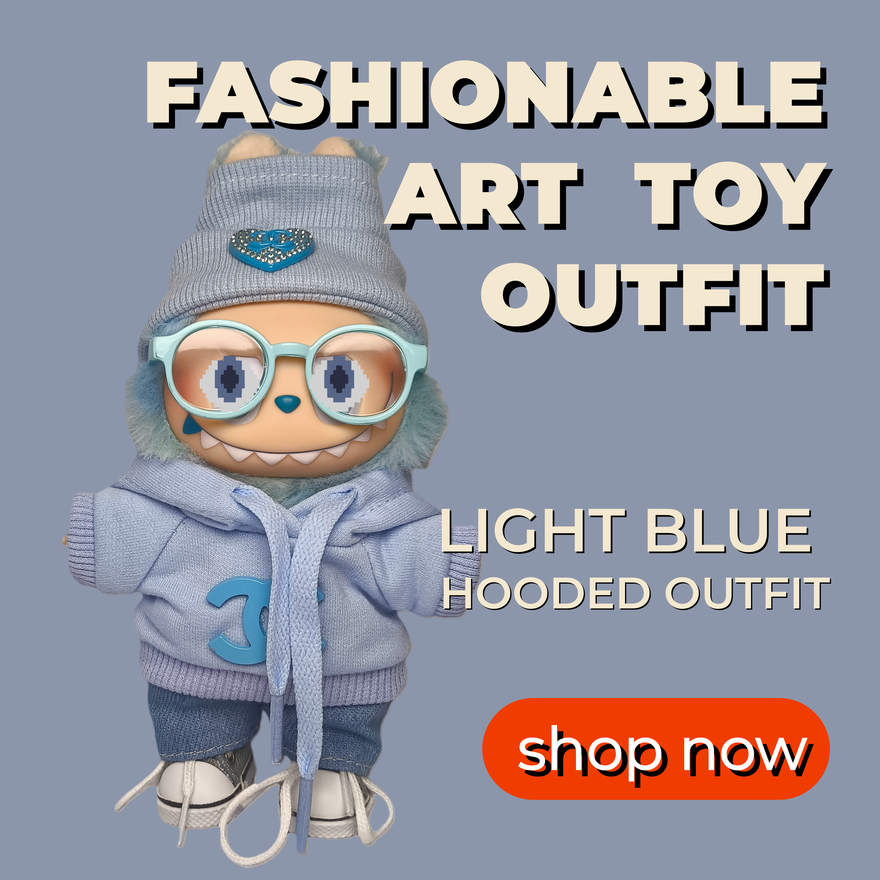 CC-Shaped Set（Light Blue）